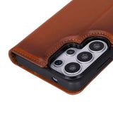 Samsung Galaxy S26 Ultra Hoesje Leer - Uitneembare Portemonnee met Pasjeshouder & Draadloos Opladen