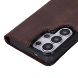 Samsung Galaxy S26 Ultra Hoesje Leer - Uitneembare Portemonnee met Pasjeshouder & Draadloos Opladen