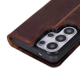 Samsung Galaxy S26 Ultra Hoesje Leer - Uitneembare Portemonnee met Pasjeshouder & Draadloos Opladen