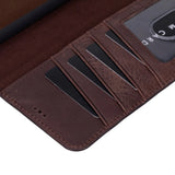 Samsung Galaxy S26 Ultra Hoesje Leer - Uitneembare Portemonnee met Pasjeshouder & Draadloos Opladen