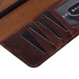 Samsung Galaxy S26 Ultra Hoesje Leer - Uitneembare Portemonnee met Pasjeshouder & Draadloos Opladen