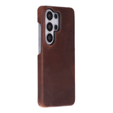 Ultimate Jacket Samsung Galaxy S26 Ultra Slim Leren Achterkant Hoesje