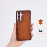 Ultimate Jacket Samsung Galaxy S26 Plus Slim Leren Achterkant Hoesje