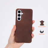 Ultimate Jacket Samsung Galaxy S26 Slim Leren Achterkant Hoesje