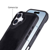 iPhone 17 Leren Uitneembare Wallet Case - RFID, MagSafe & Kaarthouder