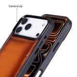 iPhone 17 Pro Max Uitneembare Leren Wallet Case - RFID, MagSafe & Kaarthouder