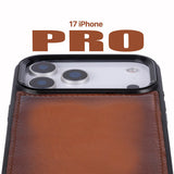 iPhone 17 Pro Uitneembare Leren Wallet Case - RFID, MagSafe & Kaarthouder