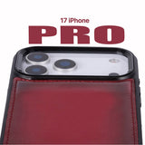 iPhone 17 Pro Uitneembare Leren Wallet Case - RFID, MagSafe & Kaarthouder