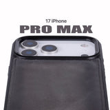 iPhone 17 Pro Max Uitneembare Leren Wallet Case - RFID, MagSafe & Kaarthouder
