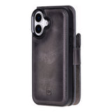iPhone 17 Leren Uitneembare Wallet Case - RFID, MagSafe & Kaarthouder