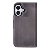 iPhone 17 Leren Uitneembare Wallet Case - RFID, MagSafe & Kaarthouder