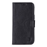 iPhone 17 Leren Uitneembare Wallet Case - RFID, MagSafe & Kaarthouder