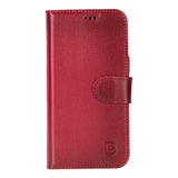 iPhone 17 Leren Uitneembare Wallet Case - RFID, MagSafe & Kaarthouder