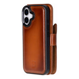 iPhone 17 Leren Uitneembare Wallet Case - RFID, MagSafe & Kaarthouder