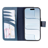 iPhone 17 Leren Uitneembare Wallet Case - RFID, MagSafe & Kaarthouder