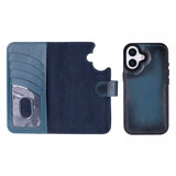 iPhone 17 Leren Uitneembare Wallet Case - RFID, MagSafe & Kaarthouder