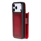 iPhone 17 Pro Uitneembare Leren Wallet Case - RFID, MagSafe & Kaarthouder