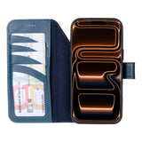 iPhone 17 Pro Max Uitneembare Leren Wallet Case - RFID, MagSafe & Kaarthouder