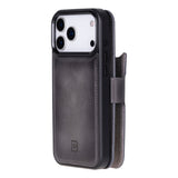 iPhone 17 Pro Uitneembare Leren Wallet Case - RFID, MagSafe & Kaarthouder