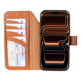 iPhone 17 Pro Uitneembare Leren Wallet Case - RFID, MagSafe & Kaarthouder