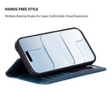 iPhone 17 Leren Uitneembare Wallet Case - RFID, MagSafe & Kaarthouder