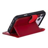 iPhone 17 Pro Max Uitneembare Leren Wallet Case - RFID, MagSafe & Kaarthouder