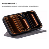 iPhone 17 Pro Max Uitneembare Leren Wallet Case - RFID, MagSafe & Kaarthouder