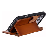 iPhone 17 Pro Max Uitneembare Leren Wallet Case - RFID, MagSafe & Kaarthouder