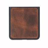 Flex Cover Samsung Galaxy Z Flip 7 Leren Hoesje – Slim Fit & Handgemaakt