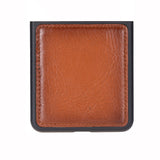 Flex Cover Samsung Galaxy Z Flip 7 Leren Hoesje – Slim Fit & Handgemaakt