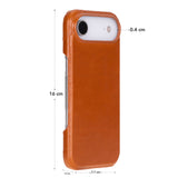 iPhone 17 Air Ultimate Jacket Leren Hoesje - Ultra Dun, MagSafe & Premium Bescherming