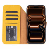 iPhone 17 Pro Max uitneembare Leren Wallet Case - RFID, MagSafe & Kaarthouder