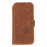 iPhone 17 Pro Max uitneembare Leren Wallet Case - RFID, MagSafe & Kaarthouder