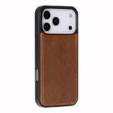 iPhone 17 Pro Uitneembare leren Wallet Case - RFID, MagSafe & Kaarthouder