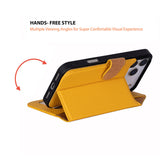 iPhone 17 Pro Max uitneembare Leren Wallet Case - RFID, MagSafe & Kaarthouder