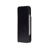 Sonat Leather iPhone 17 Pro Folio Case - Handgemaakt Echt Leren Hoesje met Kaarthouder