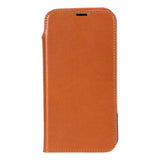 iPhone 17 Air leren Sonat Folio Case Handgemaakt Echt Leren Hoesje met Kaarthouder
