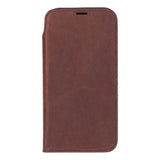 iPhone 17 Air leren Sonat Folio Case Handgemaakt Echt Leren Hoesje met Kaarthouder