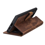 Uitneembare Samsung Galaxy S23 Ultra Leren Wallet Case – RFID & Kaarthouder