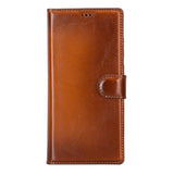 Uitneembare Samsung Galaxy S23 Ultra Leren Wallet Case – RFID & Kaarthouder