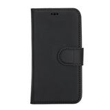 iPhone 12 Mini Uitneembare leren BookCase hoesje
