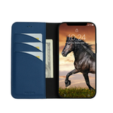 Pulledro iPhone 15 BookCase - Midnight Blue