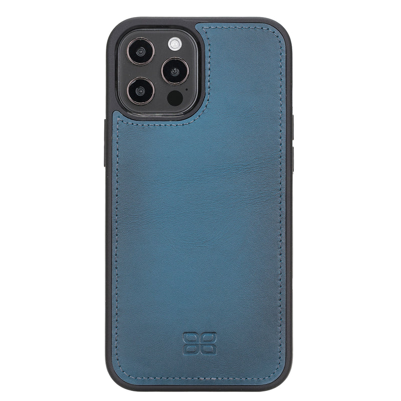 Bouletta iPhone 12 Pro Max Portemonnee BackCover met ritssluiting - Midnight Blue