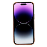 iPhone 15 Pro Max leren Rock Cover Case - Ultra Dun, MagSafe & Magnetisch