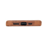 iPhone 15 Pro Max leren Rock Cover Case - Ultra Dun, MagSafe & Magnetisch