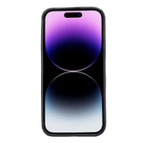 iPhone 15 Pro Max leren Rock Cover Case - Ultra Dun, MagSafe & Magnetisch