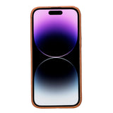 iPhone 15 Pro Max leren Rock Cover Case - Ultra Dun, MagSafe & Magnetisch
