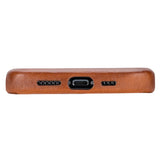 iPhone 15 Pro Max leren Rock Cover Case - Ultra Dun, MagSafe & Magnetisch