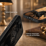 Samsung Galaxy S26 Ultra Uitneembare Lederen BookCase van Echt Leer - MagSafe - RFID - Antic Coffee | Pulledro