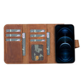 iPhone 13 Mini Uitneembare leren BookCase Hoesje